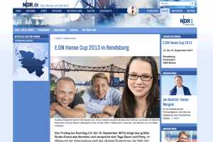 NDR 1 Welle Nord E.ON Hanse Cup 2013 in Rendsburg